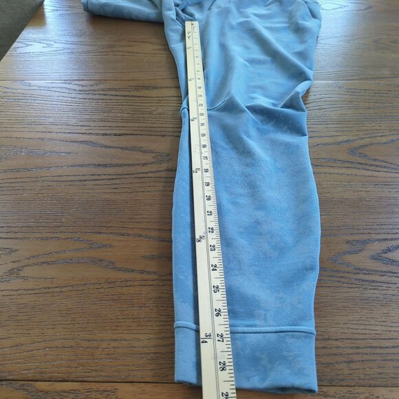 Lululemon‎ Athletica Men’s City Sweat Joggers slate Blue M Tie Dye Lounge Pants - Picture 14 of 15